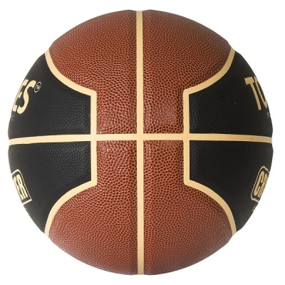 Мяч для баскетбола TORRES Crossover Black/Orange B3209