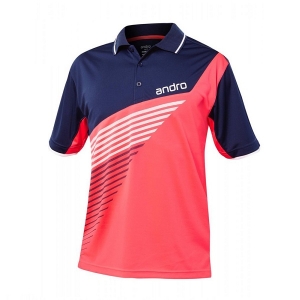 Поло ANDRO Polo Shirt M Harris Red/Blue