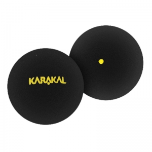 Мячи для сквоша Karakal 1-Yellow x2 KZ6752