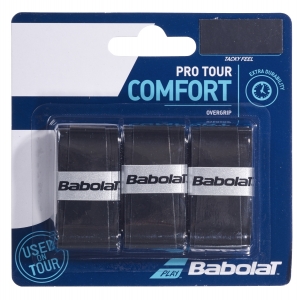Обмотка для ручки Babolat Overgrip Pro Tour x3 Black 653037-105