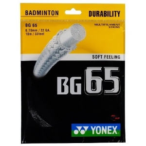 Струна для бадминтона Yonex 10m BG-65 Black