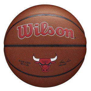 Мяч для баскетбола Wilson NBA Chicago Bulls Orange WTB3100XBCHI