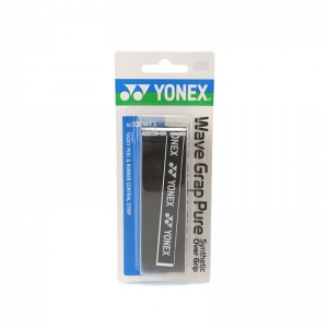Обмотка для ручки Yonex Overgrip AC108WEX Wave Grap Pure x1 Black
