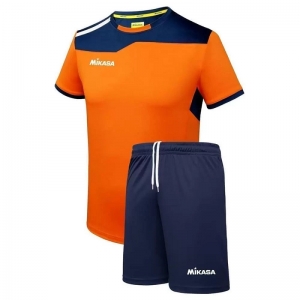 Комплект Mikasa Kit M T-shirt+Shorts Orange/Navy MT352-0123