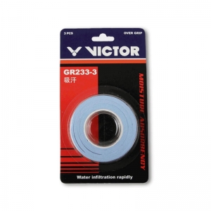 Обмотка для ручки Victor Overgrip x3 Blue GR233-BL-3