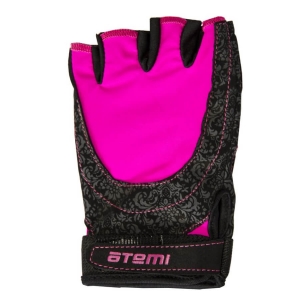 Перчатки для занятий спортом Black/Pink AFG06P ATEMI