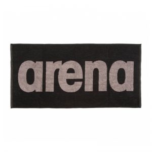 Полотенце ARENA Gym Soft Towel 50x100 Black/Gray 1994-550