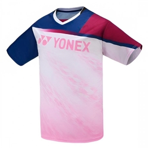 Футболка Yonex T-shirt M 110402BCR Pink/White