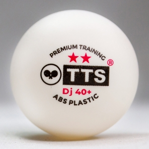 Мячи TTS 2* DJ40+ Premium Training ABS x6 White