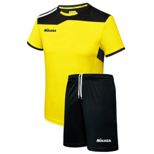 Комплект Mikasa Kit M T-shirt+Shorts Yellow/Black MT352-095