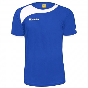 Футболка Mikasa T-shirt M Blue/White MT288-025