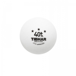 Мячи Tibhar 3* SL 40+ Plastic x3 White