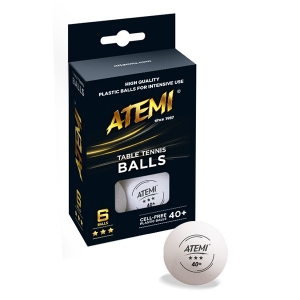 Мячи ATEMI 3* x6 White