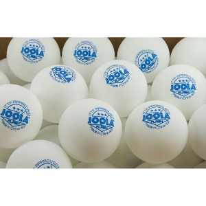 Мячи Joola 3* SL Flash 40+ Plastic x3 White