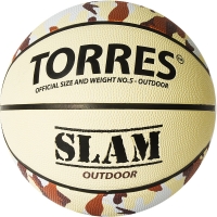 Мяч для баскетбола TORRES Slam Beige B0206