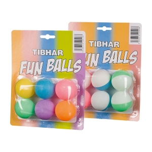 Мячи Tibhar Fun Balls x6 Assorted