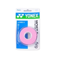 Обмотка для ручки Yonex Overgrip AC148EX-3 Moist Super Grip x3 Pink