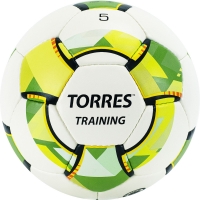 Мяч для футбола TORRES Training White/Green F3200