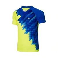 Футболка Li-Ning T-shirt M AAYR195-2 Blue/Yellow