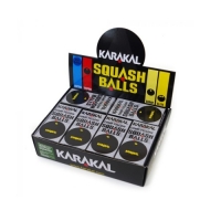 Мячи для сквоша Karakal 1-Yellow 2b Box x12 KZ6752