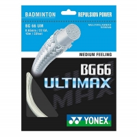 Струна для бадминтона Yonex 10m BG-66 Ultimax White