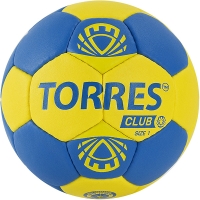 Мяч для гандбола TORRES Club Blue/Yellow H3214
