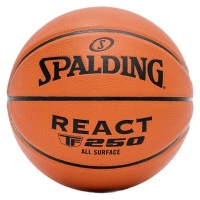 Мяч для баскетбола Spalding TF-250 React Brown 76-80