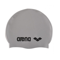 Шапочка для плавания ARENA Classic Silicone Silver 91662-51