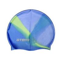 Шапочка для плавания ATEMI MC207 Blue/Green