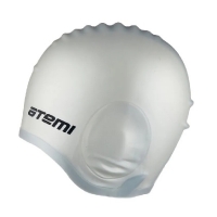 Шапочка для плавания ATEMI EC103 Silver