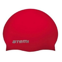 Шапочка для плавания ATEMI RC304 Red