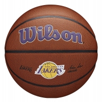 Мяч для баскетбола Wilson NBA LA Lakers Brown WTB3100XBLAL