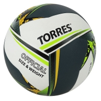 Мяч для волейбола TORRES Save White/Green V321505