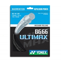 Струна для бадминтона Yonex 10m BG-66 Ultimax Black