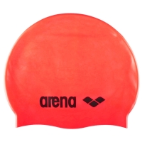 Шапочка для плавания ARENA Classic Silicone Red/Black 91662-40