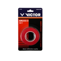 Обмотка для ручки Victor Overgrip x3 Red GR233-RD-3
