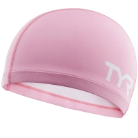 Шапочка для плавания TYR Junior Silicone Comfort Swim Cap Pink LSCCAPJR-670