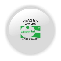 Мячи Imperial Basic 40+ Plastic ABS Box x144 White