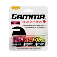 Обмотка для ручки Gamma Overgrip Neon Safari x3 Assorted