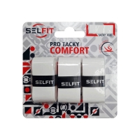 Обмотка для ручки Selfit Overgrip Pro Tacky Comfort x3 White