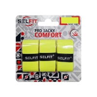 Обмотка для ручки Selfit Overgrip Pro Tacky Comfort x3 Yellow