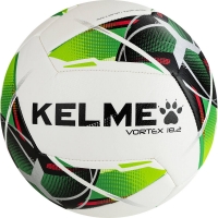 Мяч для футбола KELME Vortex 18.2 White/Green 9886120-127