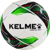 Мяч для футбола KELME Vortex 18.2 Green/Black 8101QU5001-127