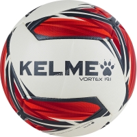 Мяч для футбола KELME Vortex 19.1 White/Red 9896133-107