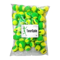 Мячи для тенниса TourSpin Green Polybag x60 Green