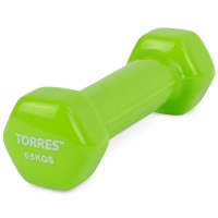 Гантель 0.5kg Green PL522201 TORRES