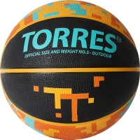 Мяч для баскетбола TORRES TT Мulticolor B02125