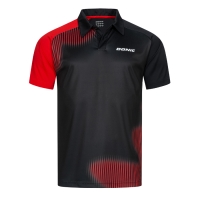 Поло Donic Polo Shirt M Caliber Black/Red