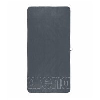 Полотенце ARENA Smart Plus Gym Towel 50x100 Gray/White 5312-101