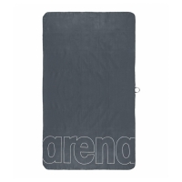 Полотенце ARENA Smart Plus Pool Towel 90x150 Gray/White 5311-101